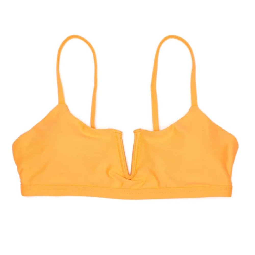 Midori Bikinis NEW WITH TAGS Mer Bikini Top in Tango (Size: S)